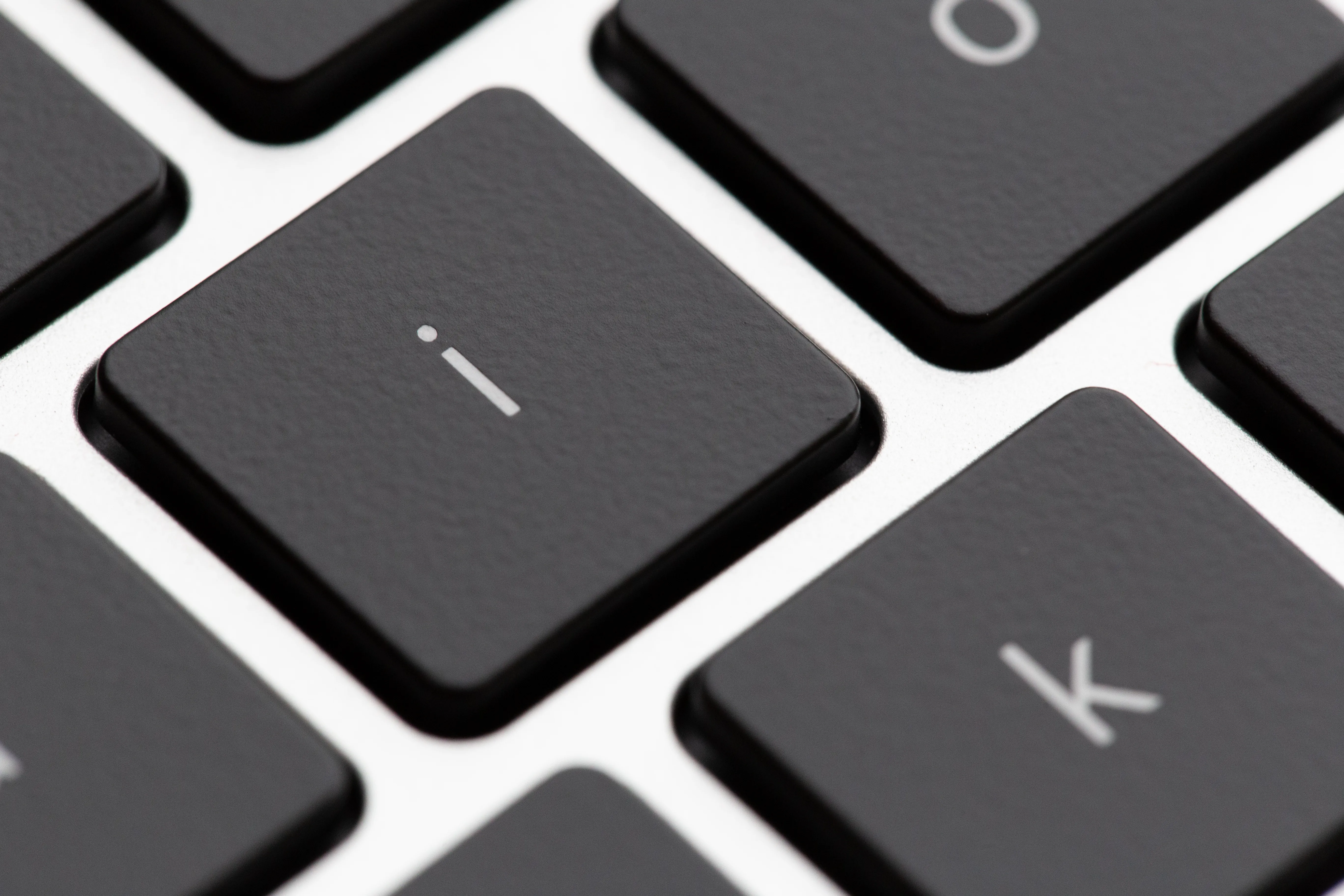 Imagen del teclado de un computador